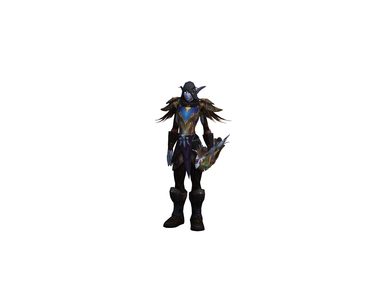 Cheninblanc 3D character render