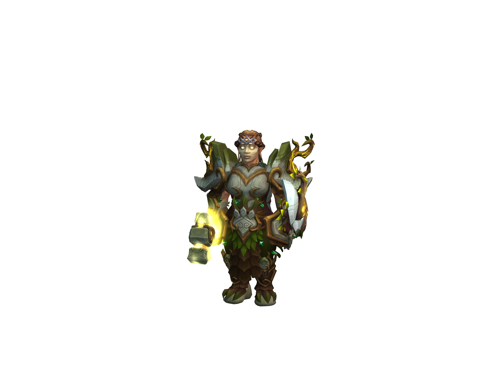 Aelurabloom 3D character render
