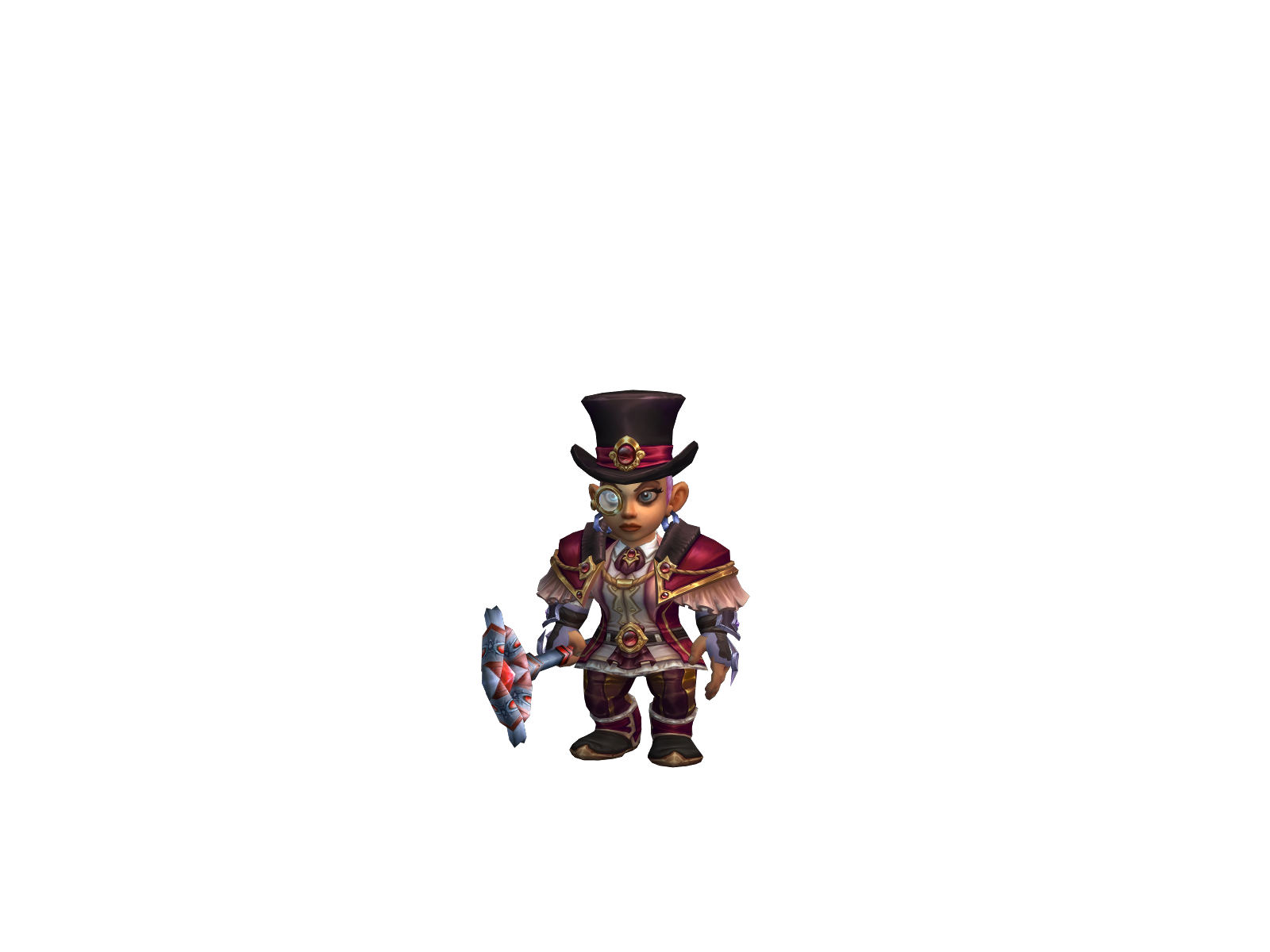 Willywanda 3D character render