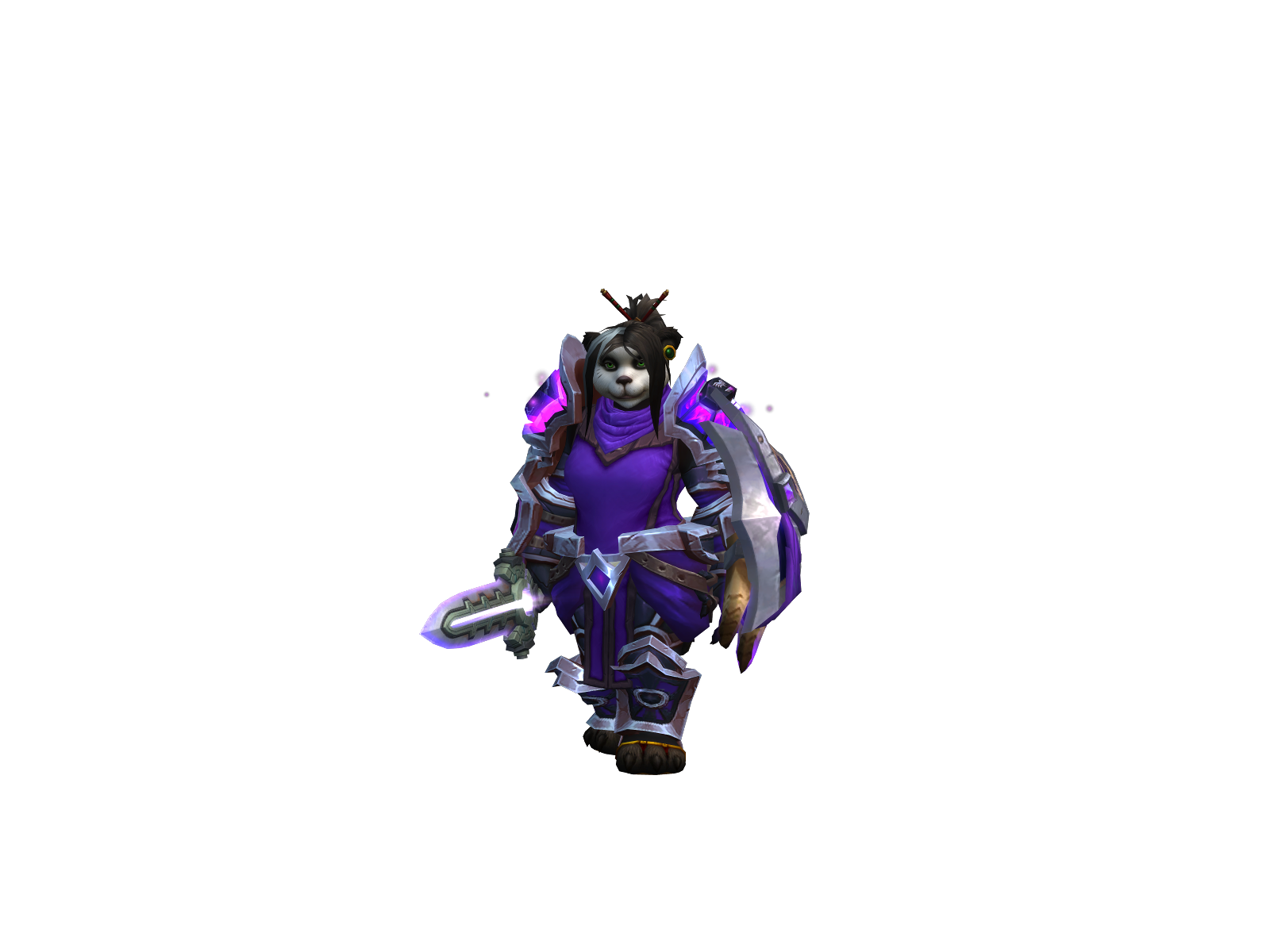 Zhaemi 3D character render