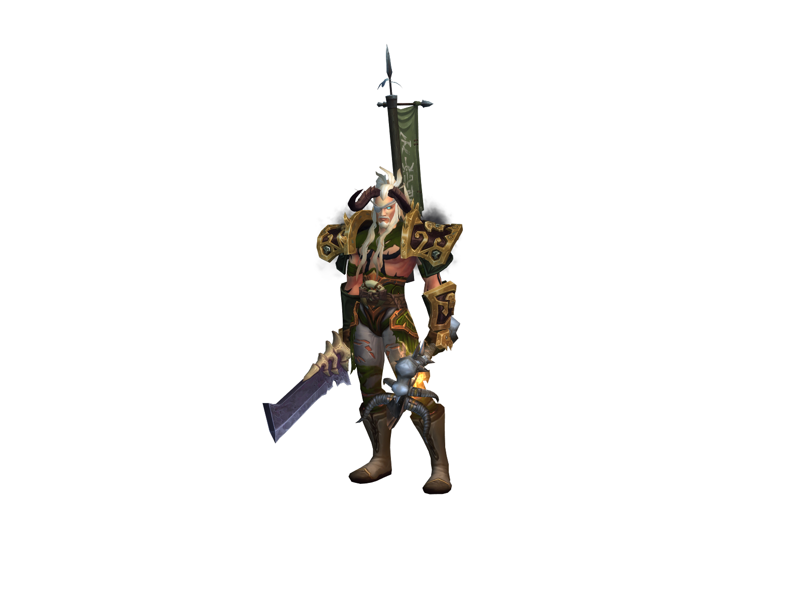 Azaltari 3D character render