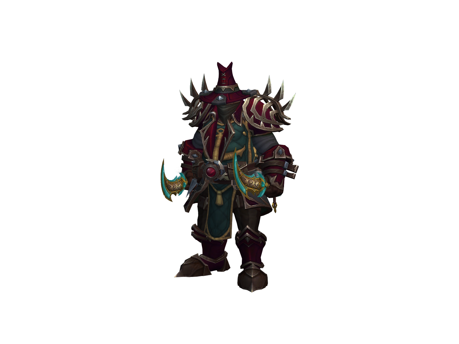 Drullif 3D character render