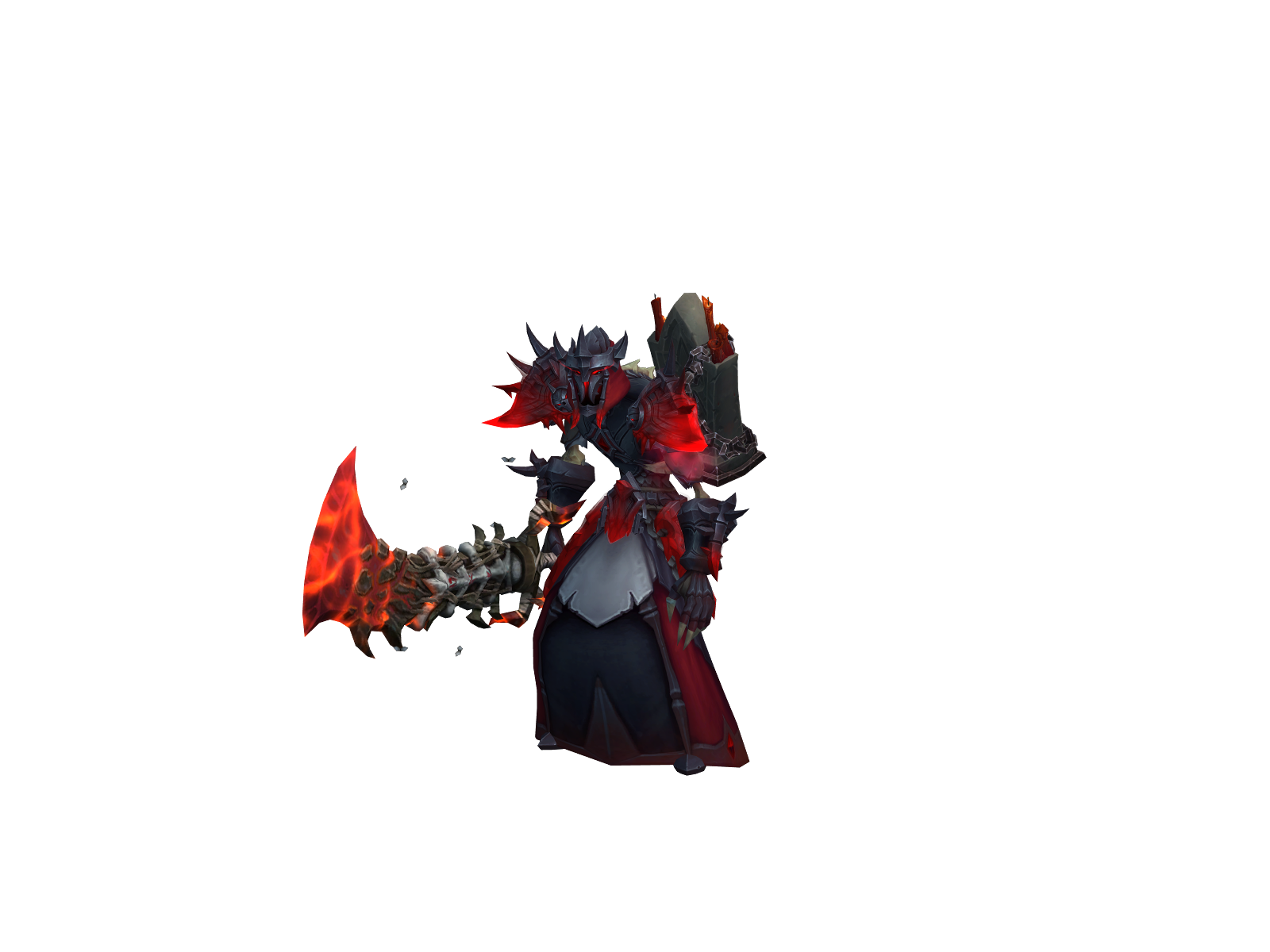 Påck 3D character render