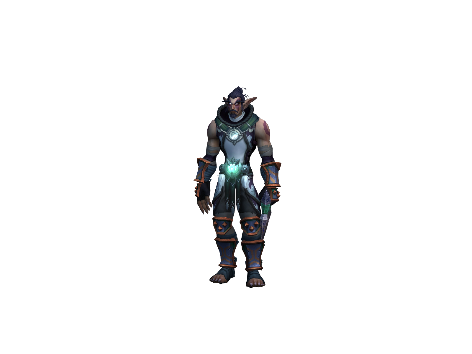 Maaraj 3D character render
