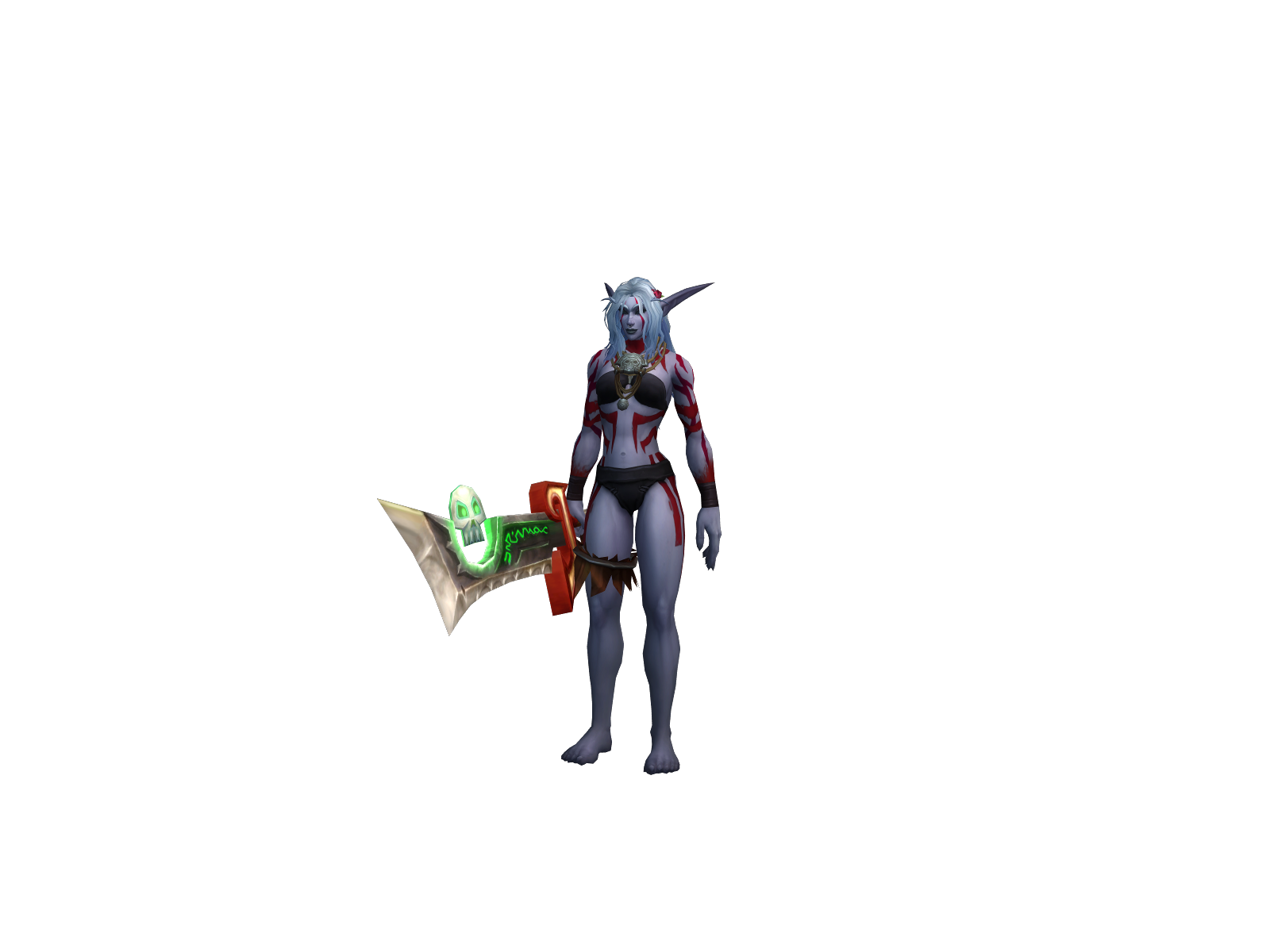 Lesterial 3D character render