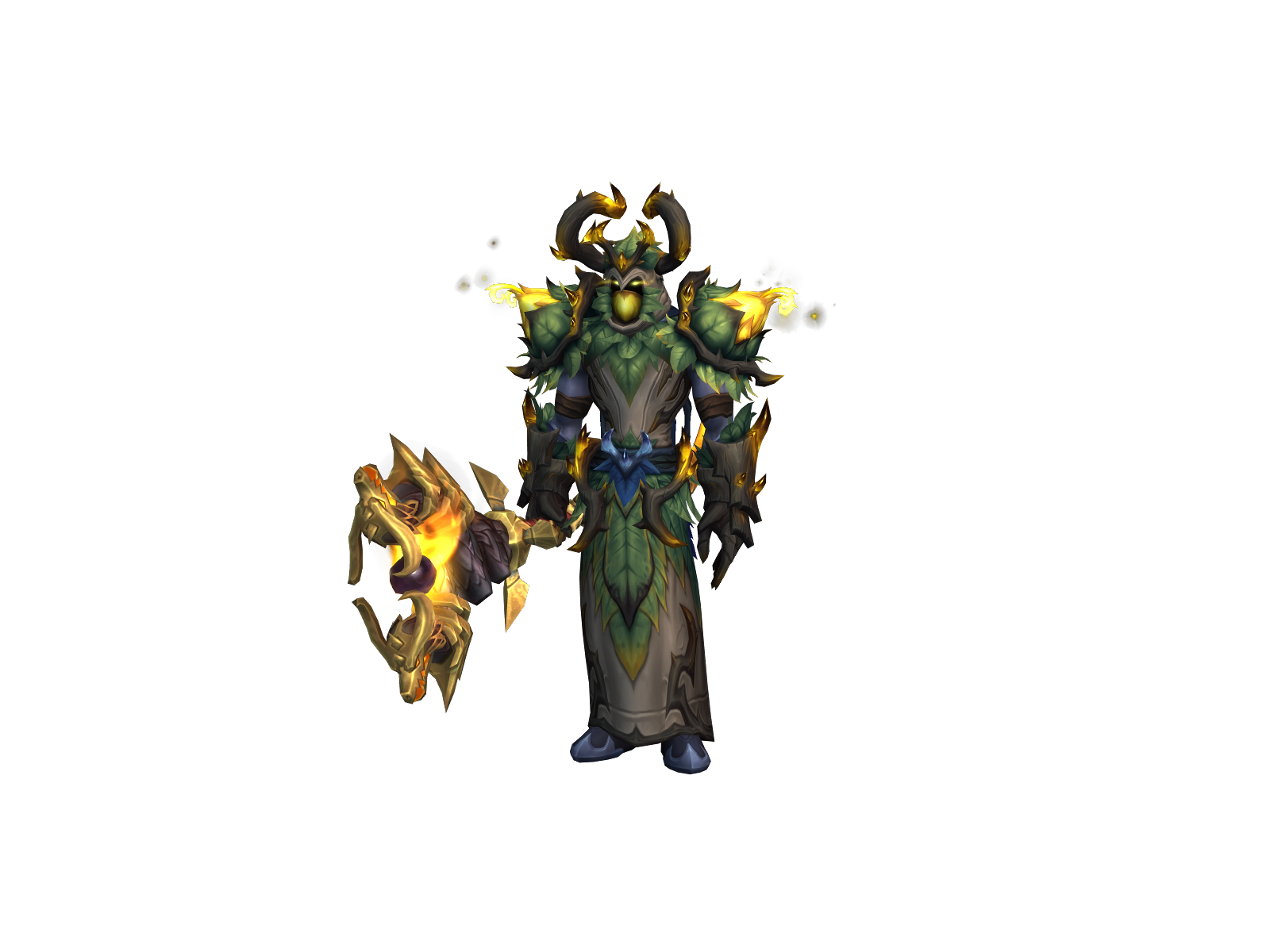 Brumas 3D character render