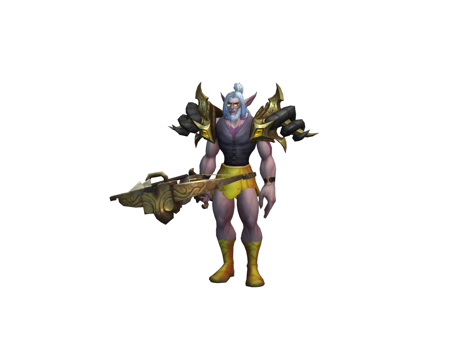 Anthrillia 3D character render