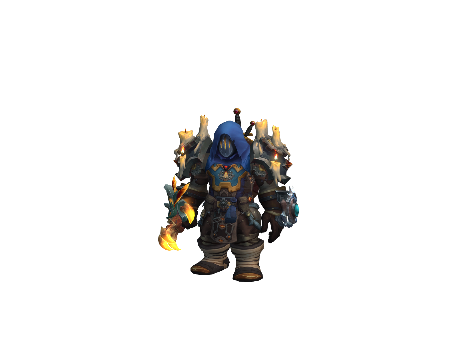 Hamrok 3D character render