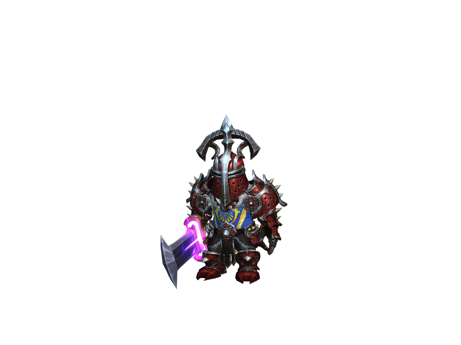Gwullif 3D character render