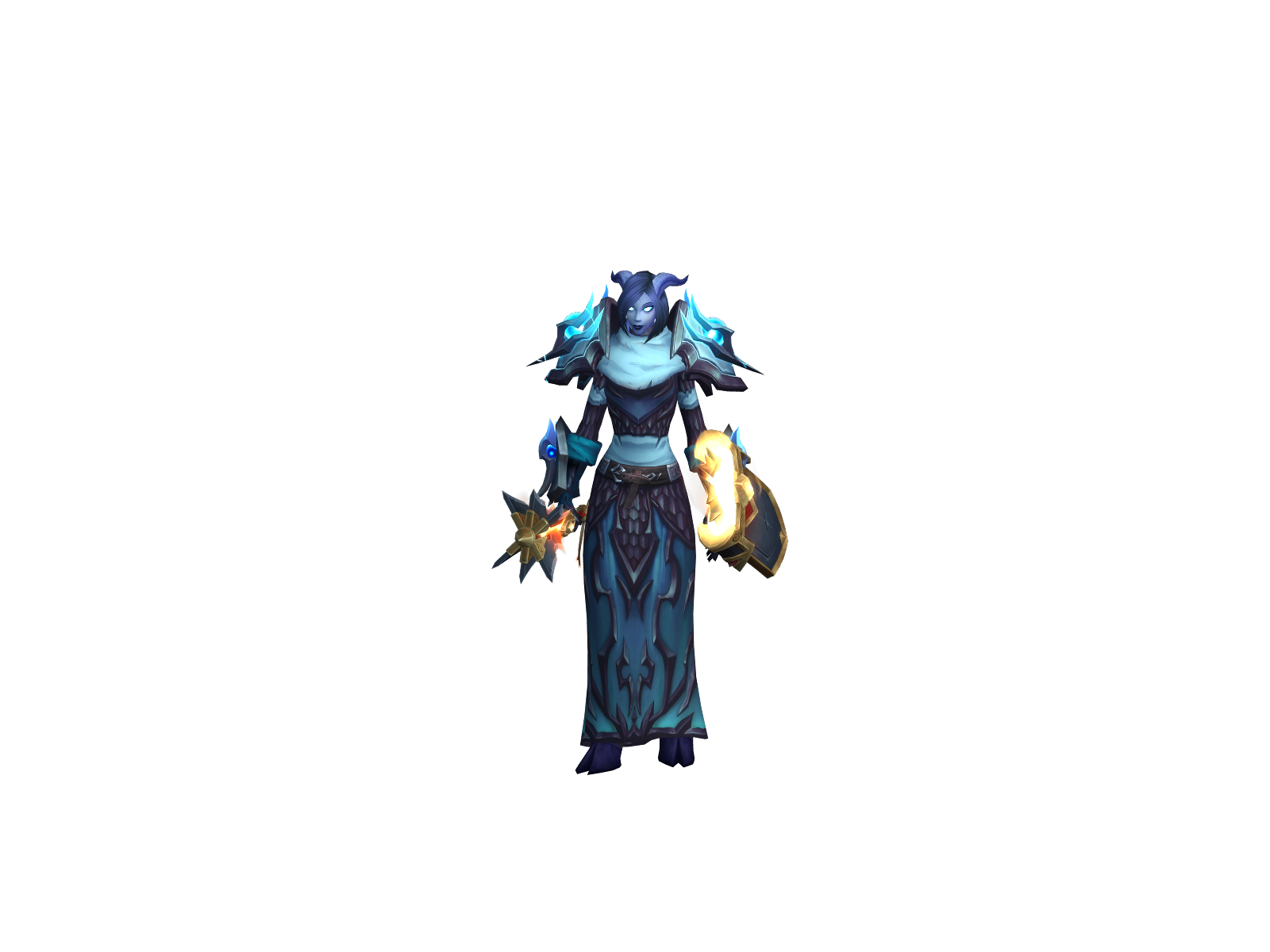 Auriallá 3D character render