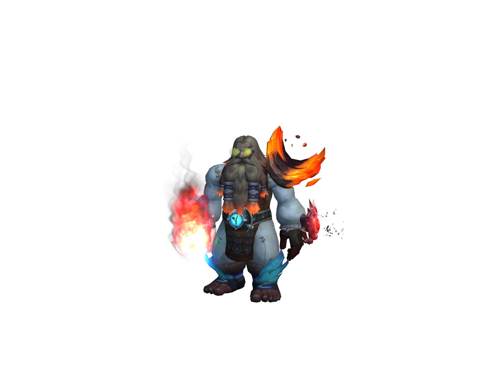 Beartototem 3D character render