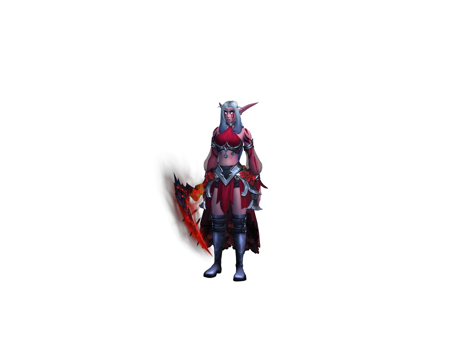 Alunessa 3D character render