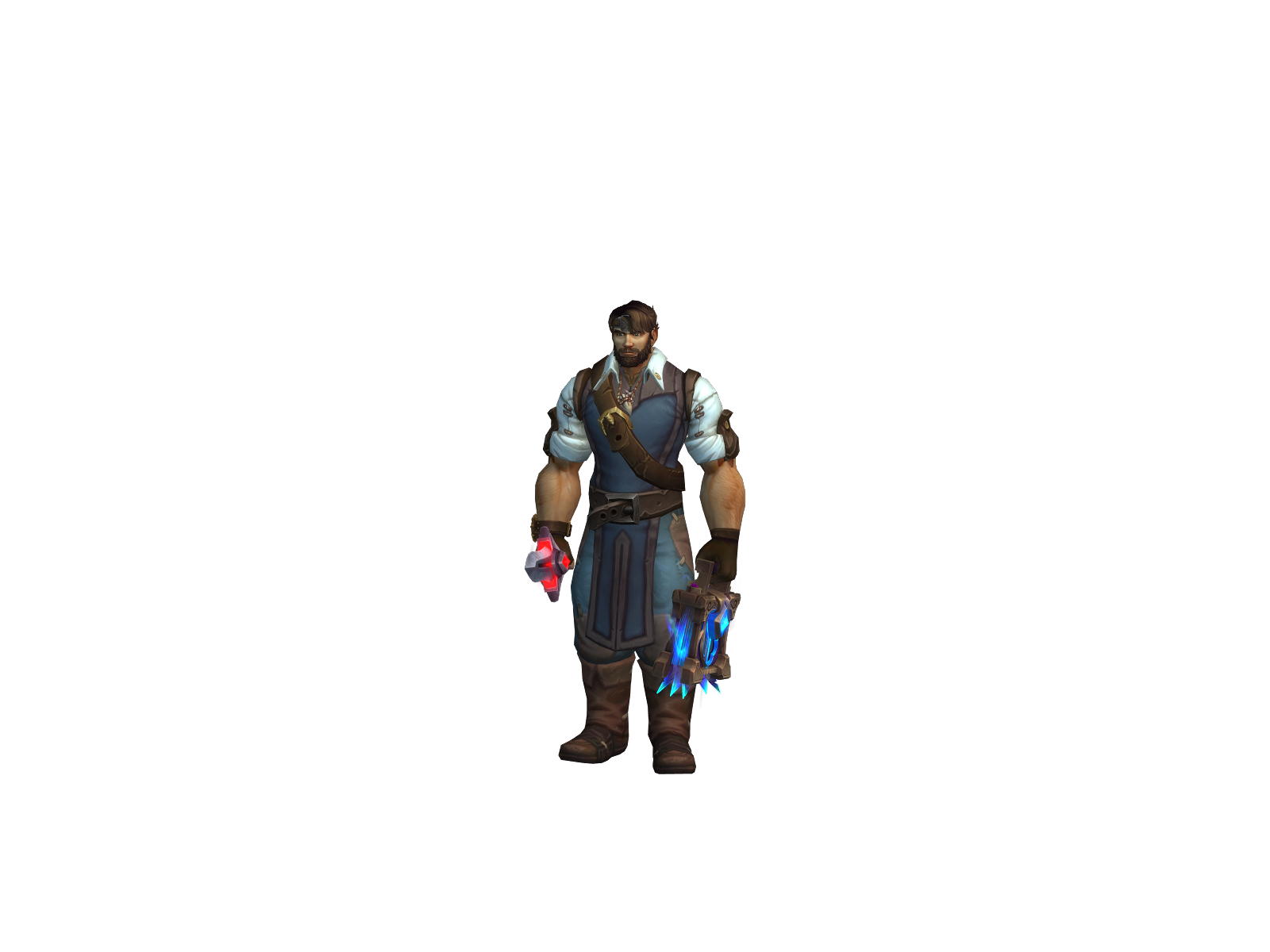 Jorrah 3D character render