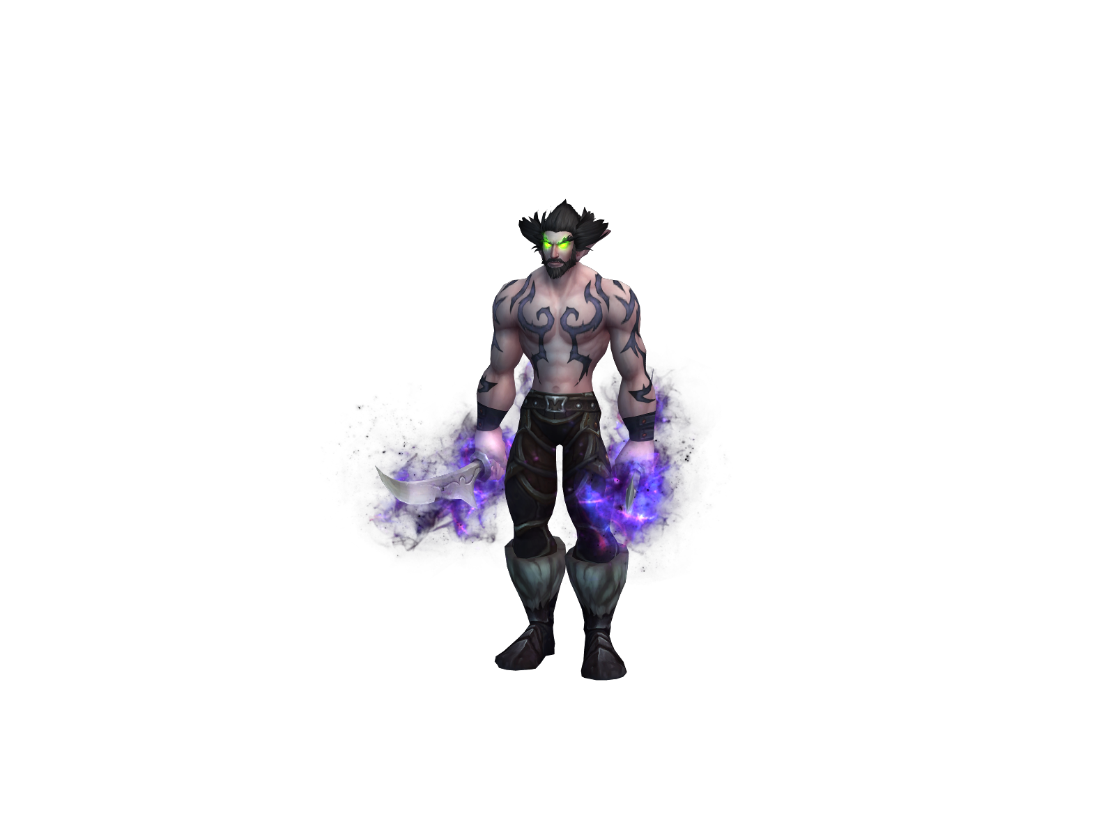 Kveldson 3D character render