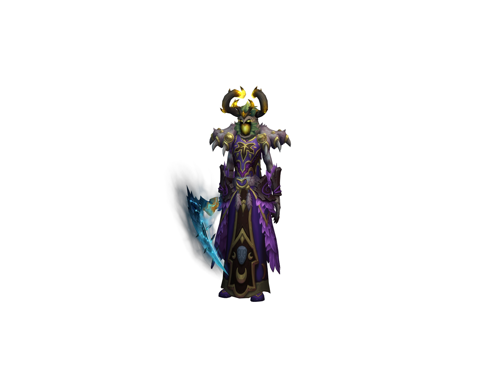 Solandriel 3D character render