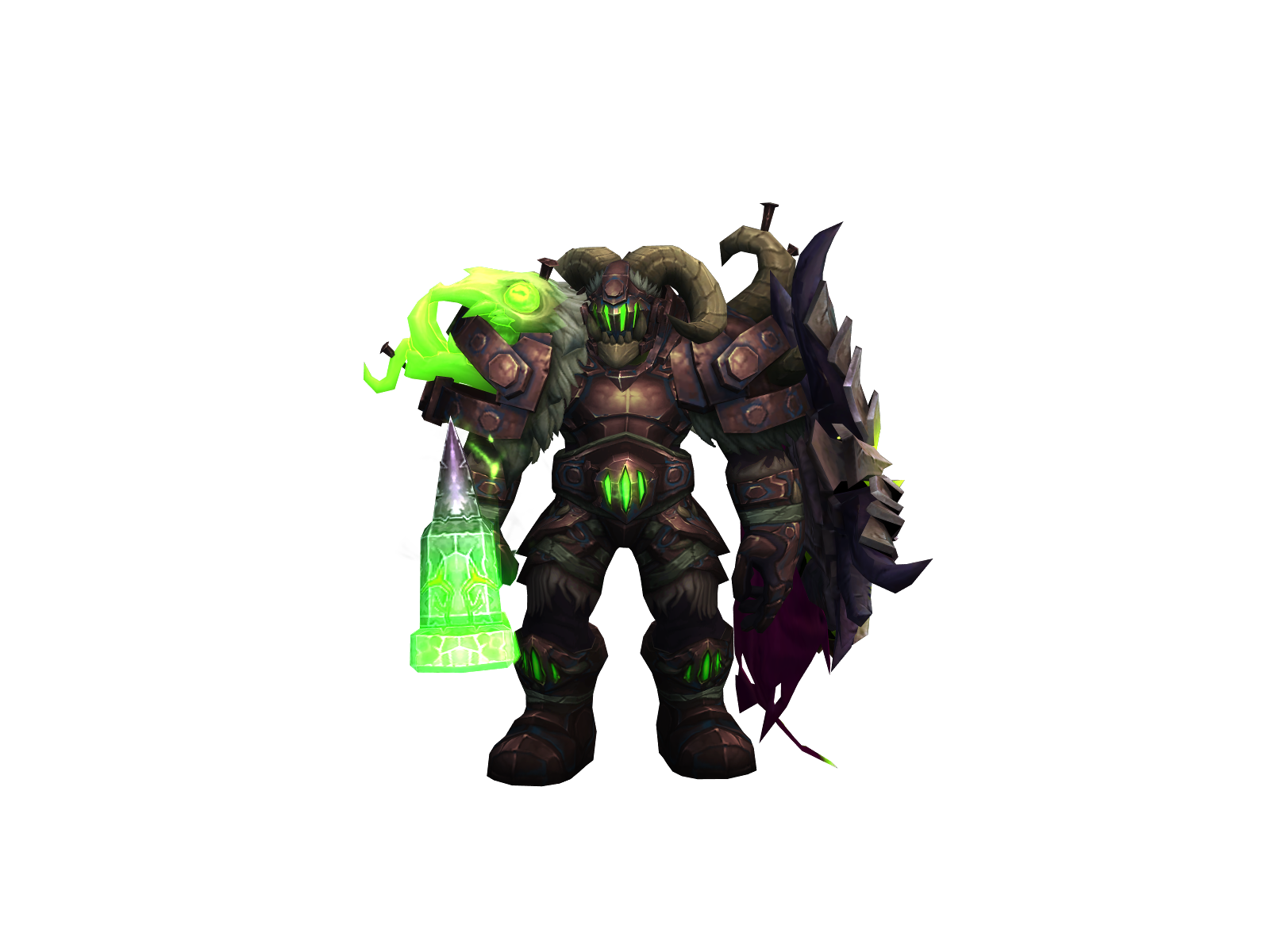 Grieph 3D character render