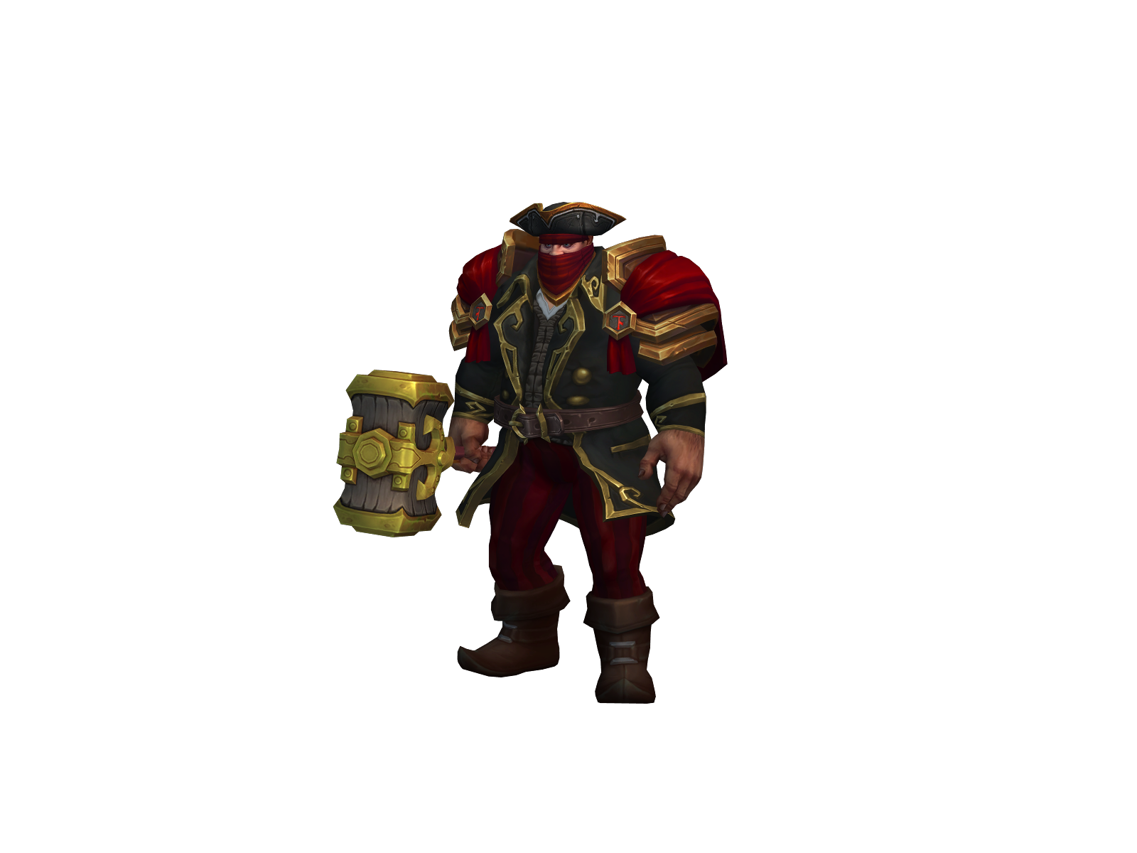 Kushford 3D character render