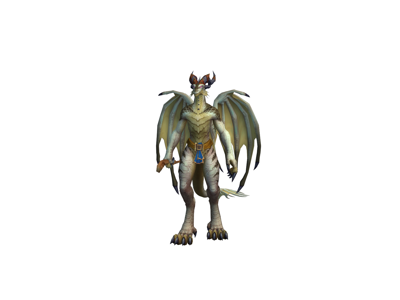 Innocentus 3D character render