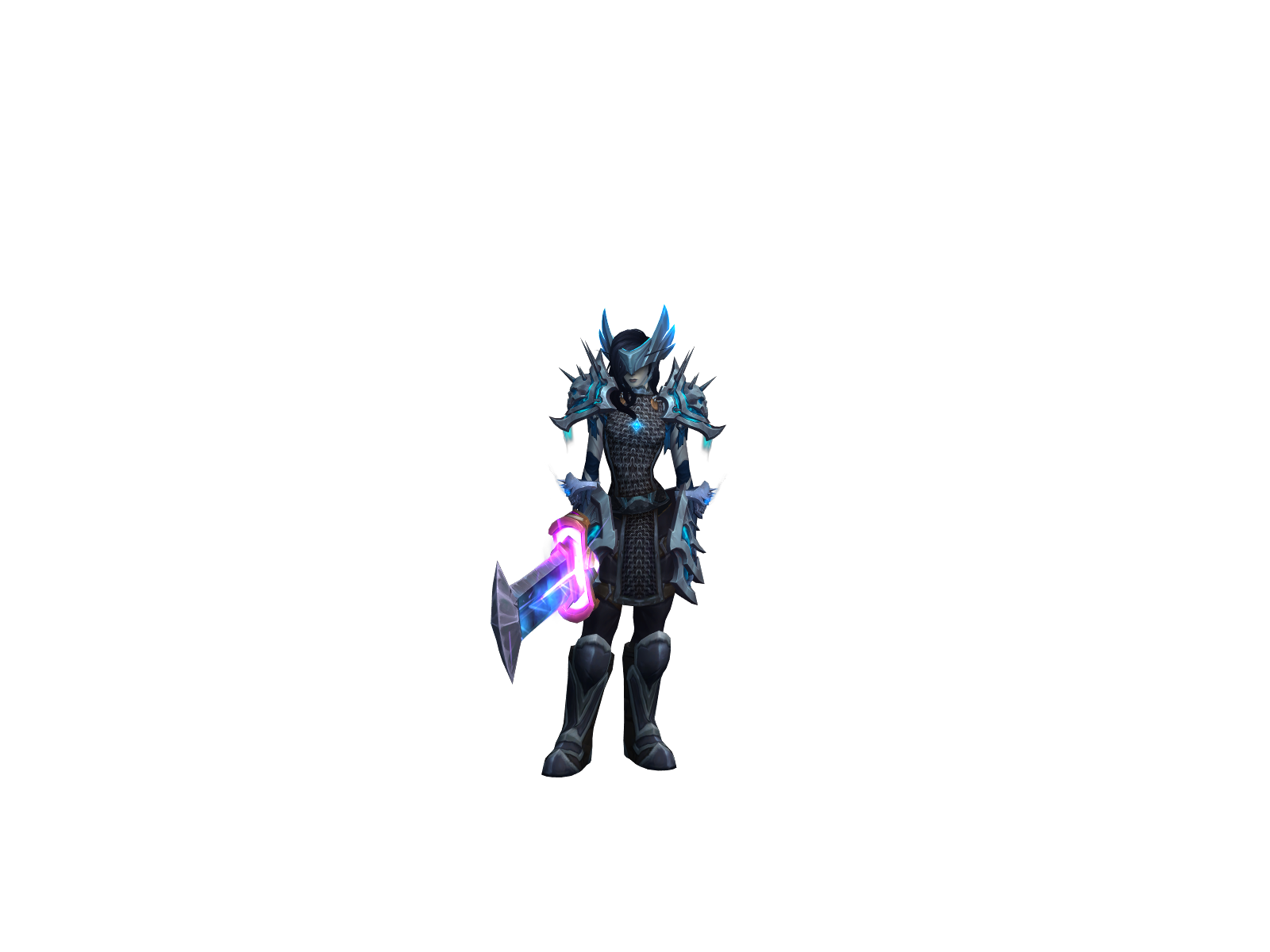 Batrayel 3D character render
