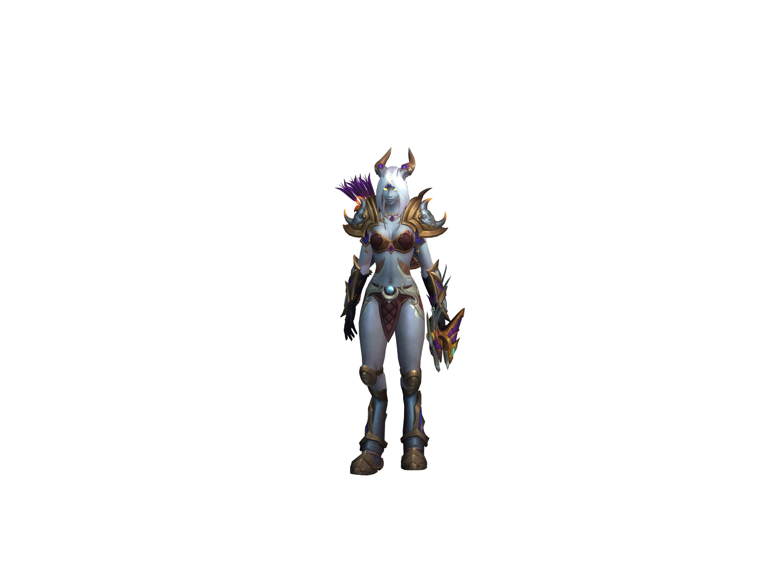 Alize 3D character render