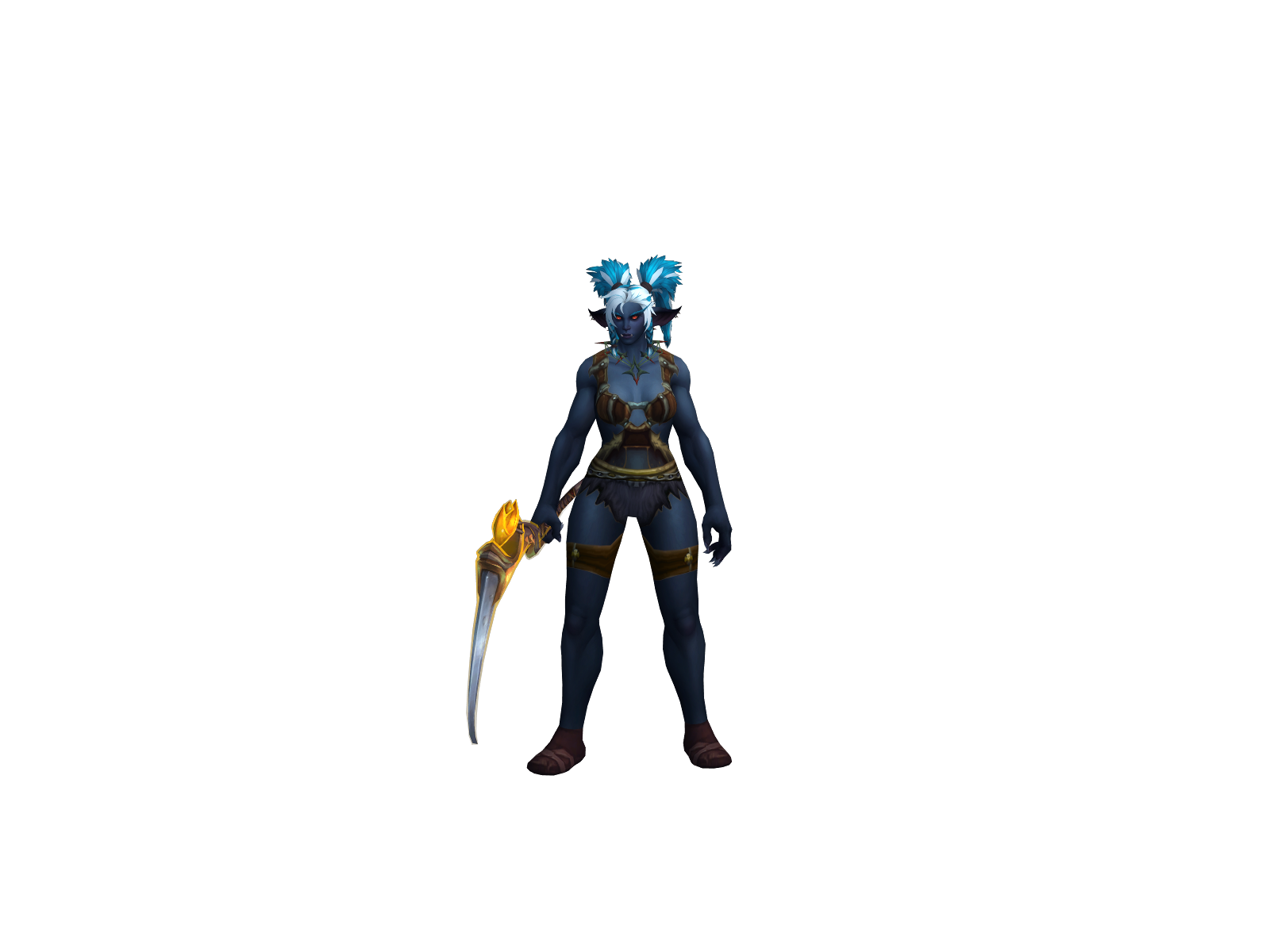 Bearybricked 3D character render