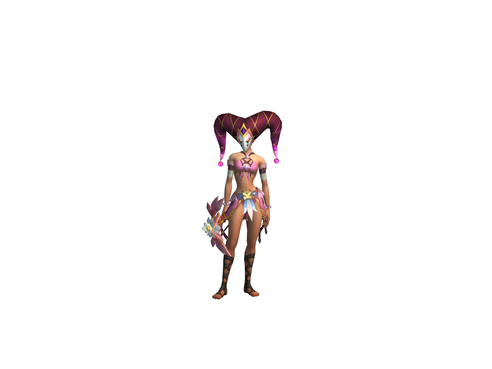 Kushcake 3D character render