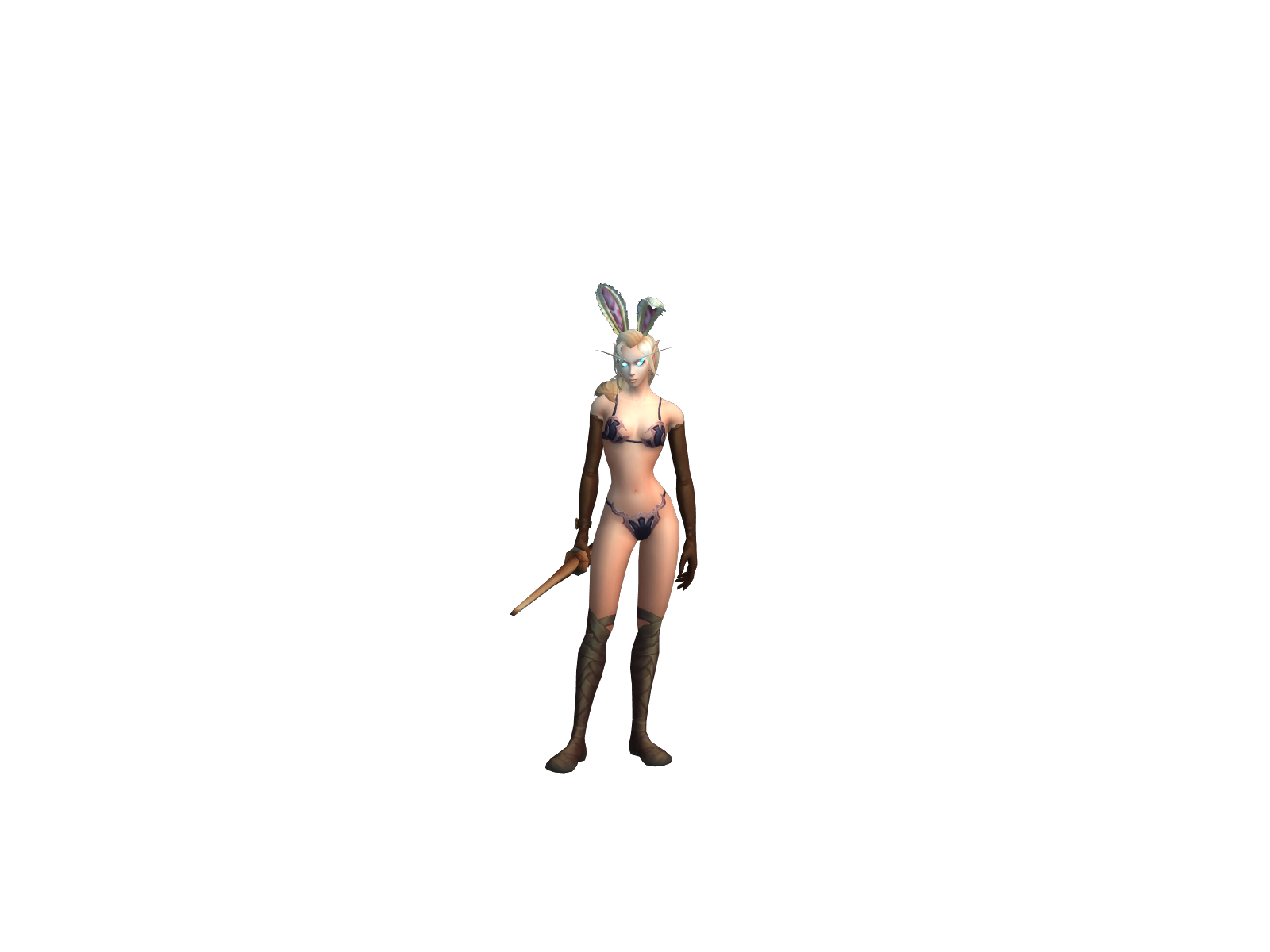 Viessa 3D character render