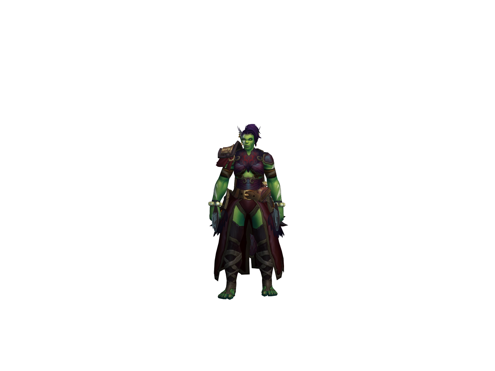 Udaqa 3D character render