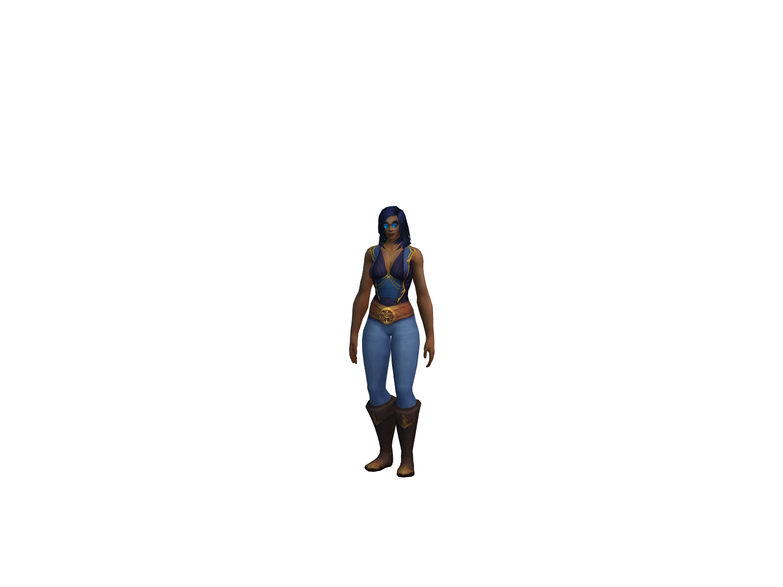 Muscularity 3D character render