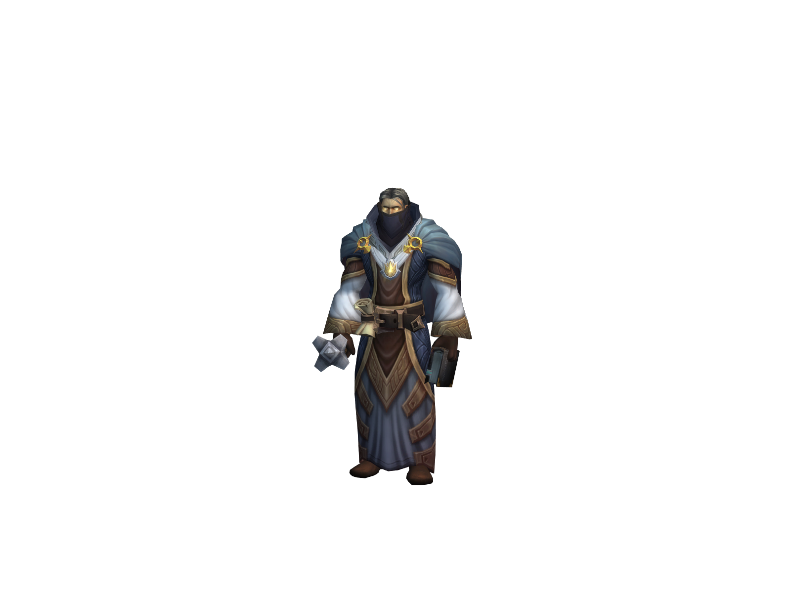 Tyberias 3D character render