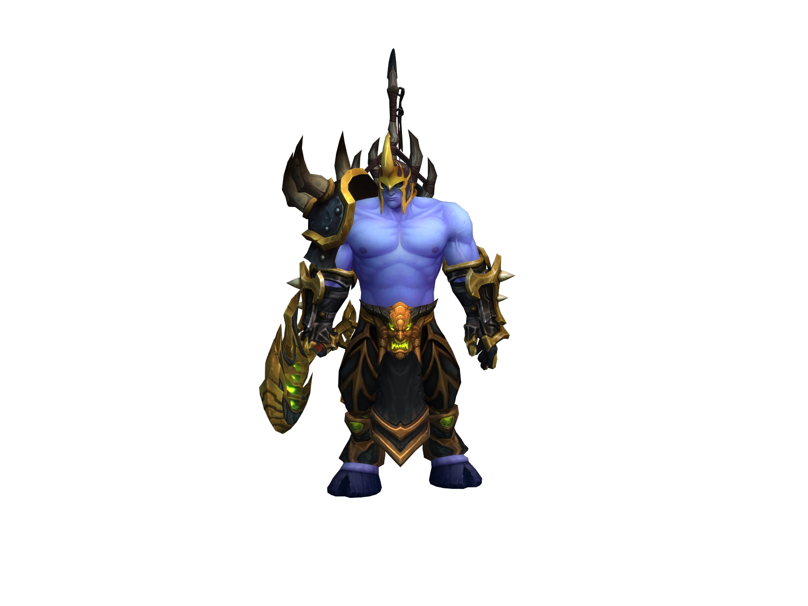 Gorathax 3D character render
