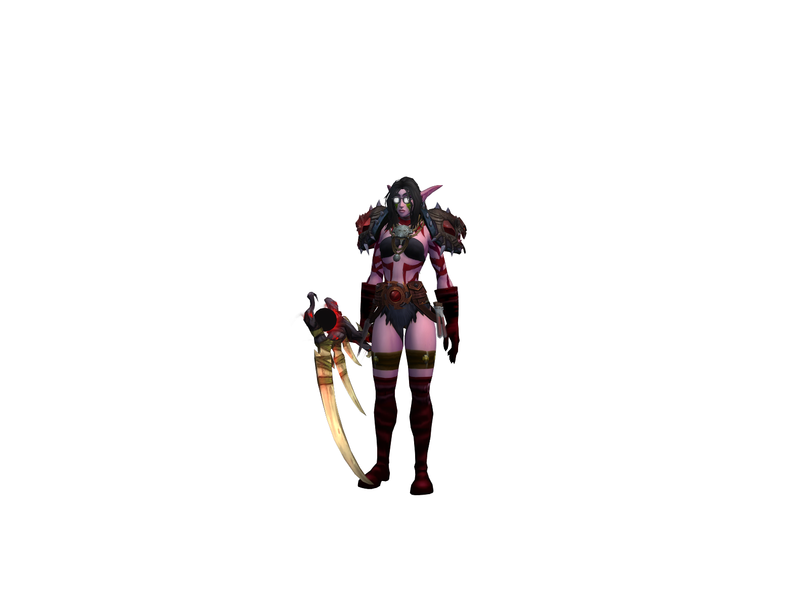 Pawphrodite 3D character render
