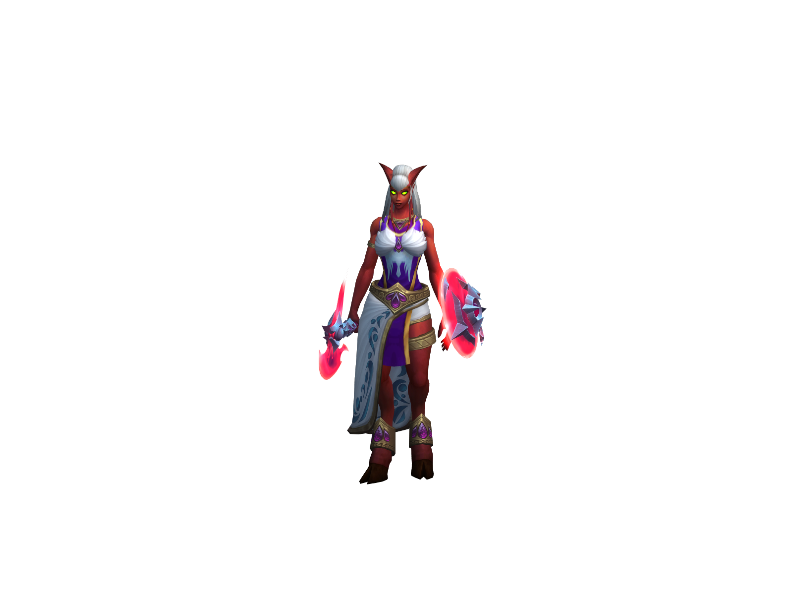 Feelinhexy 3D character render