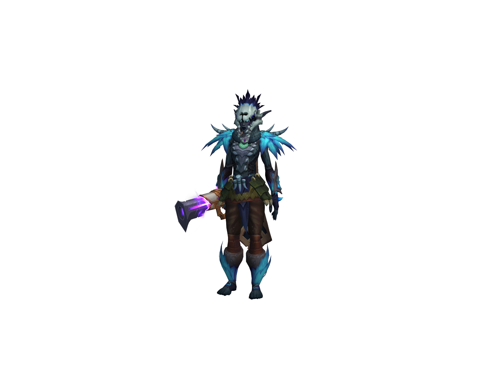 Slippinn 3D character render