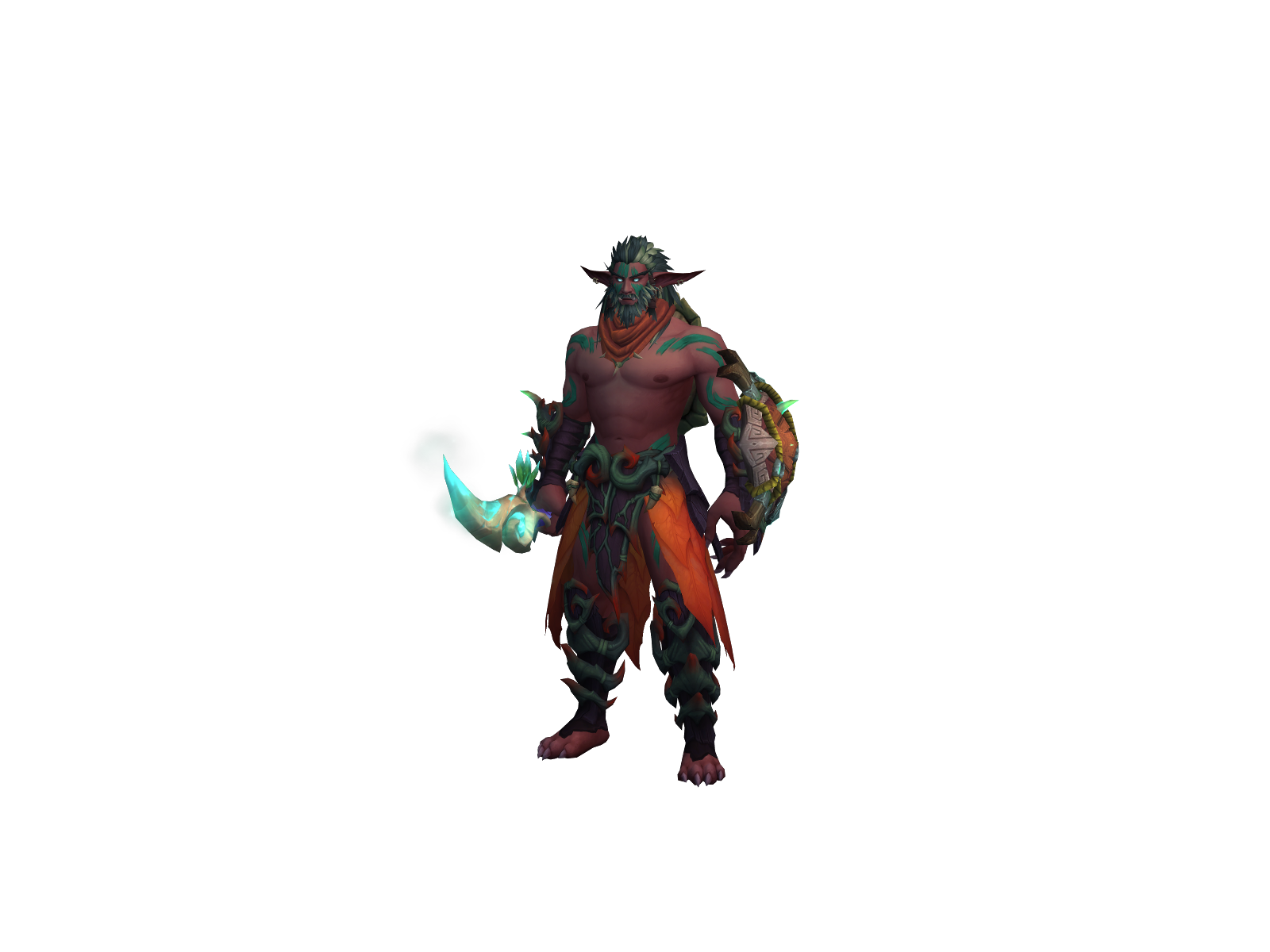 Zakaeri 3D character render