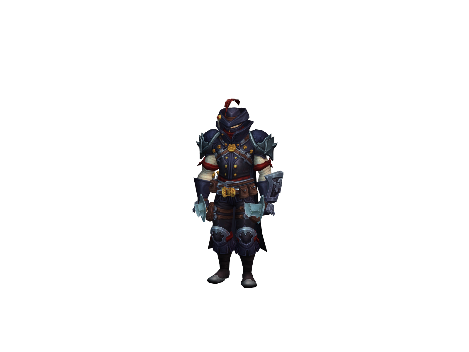Marnius 3D character render