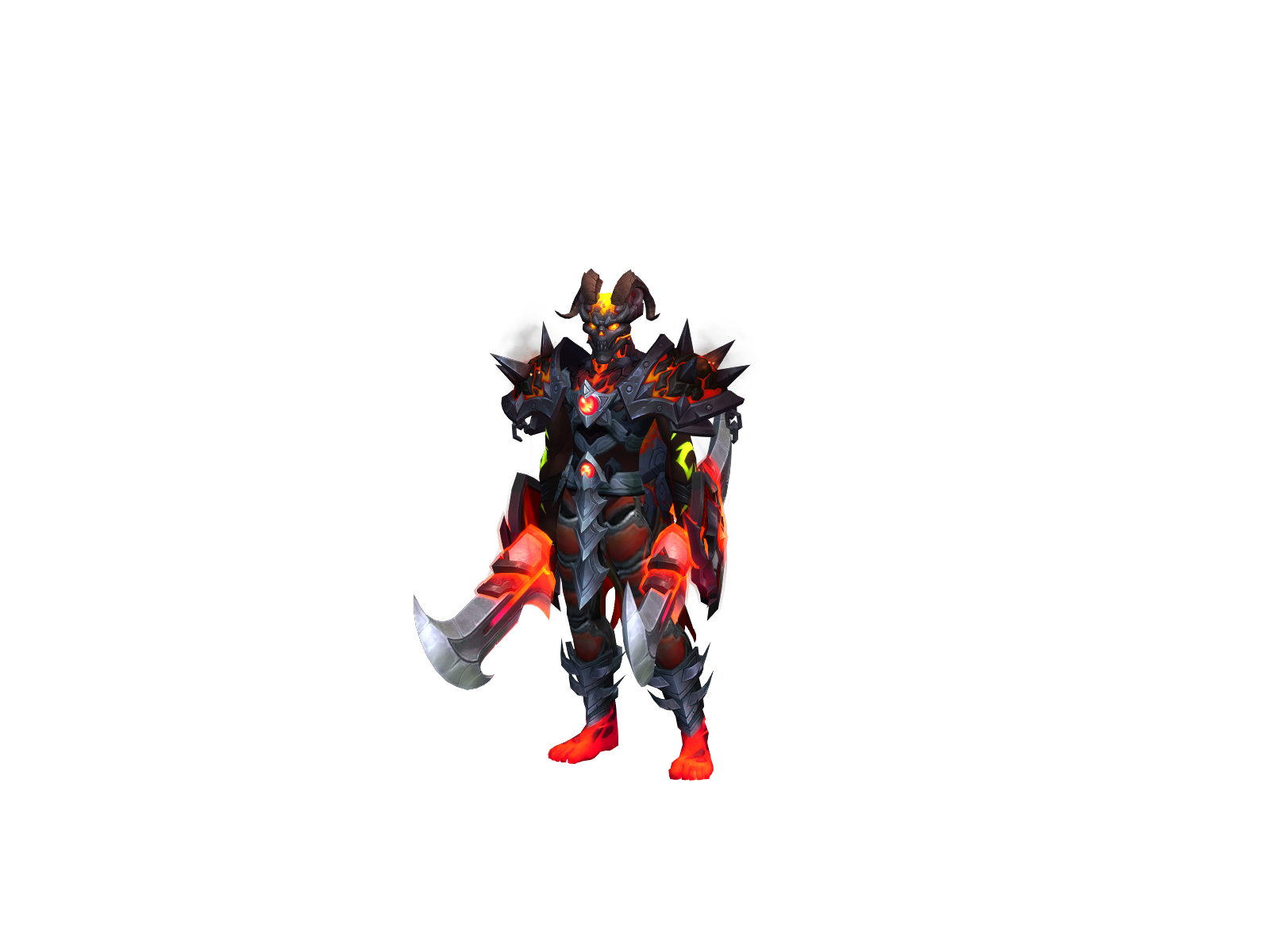 Ahgape 3D character render