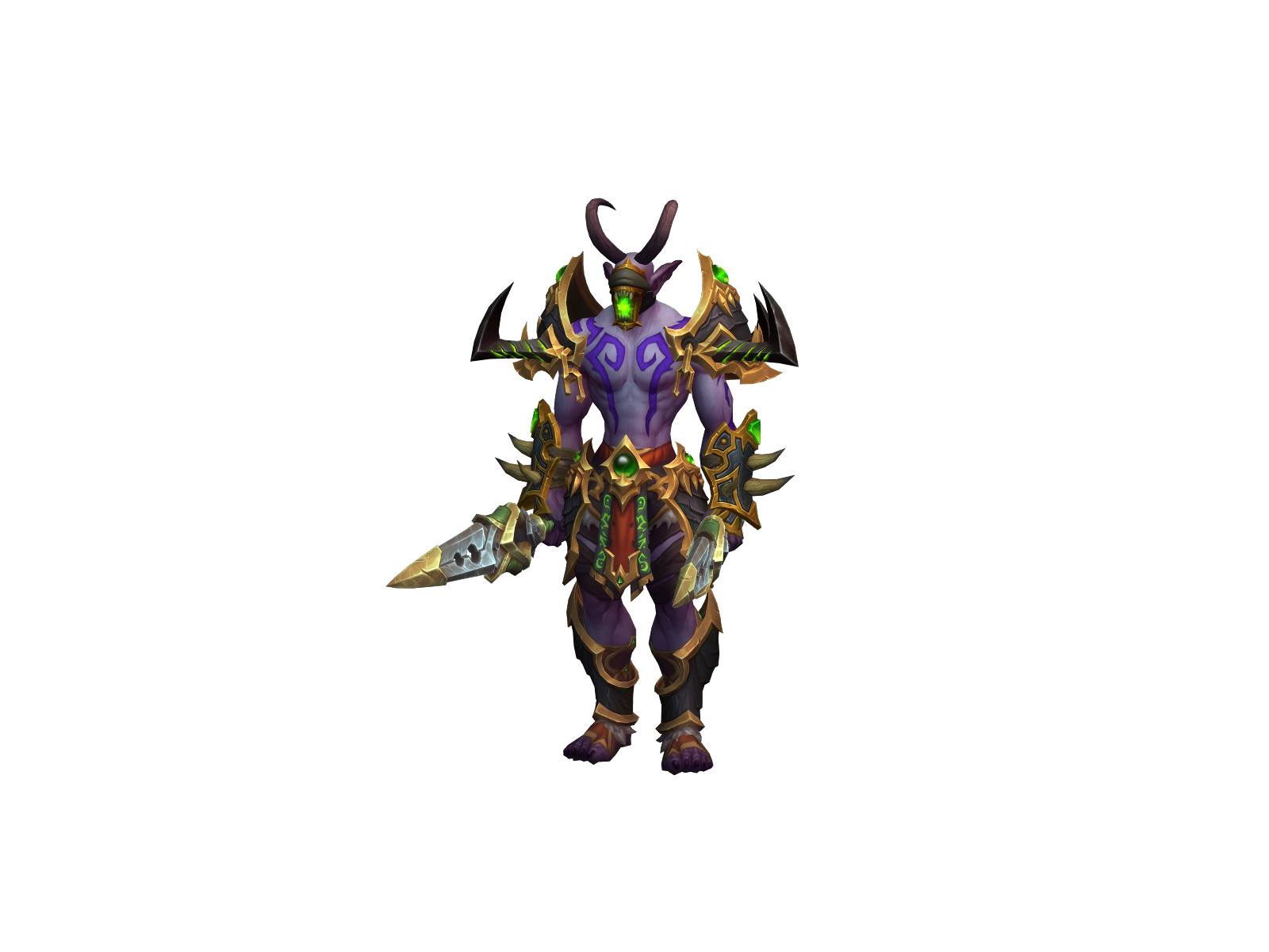 Skipgiblets 3D character render