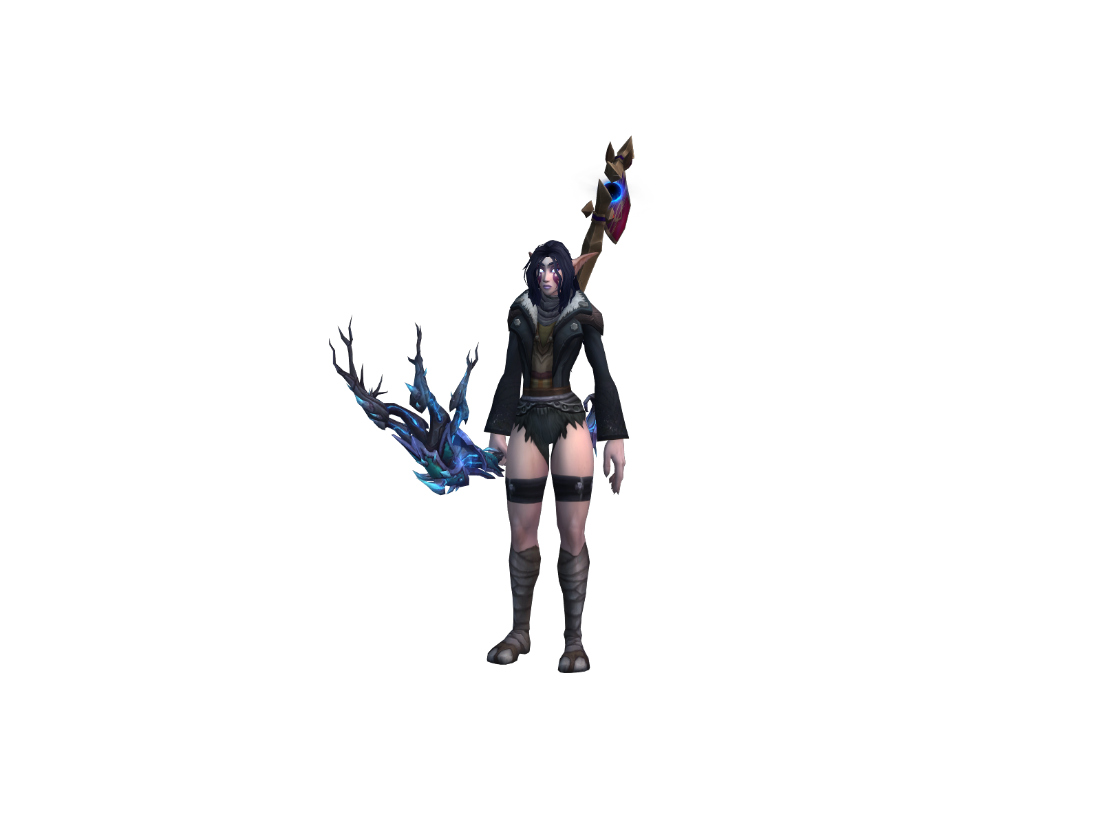 Tinycatshoes 3D character render