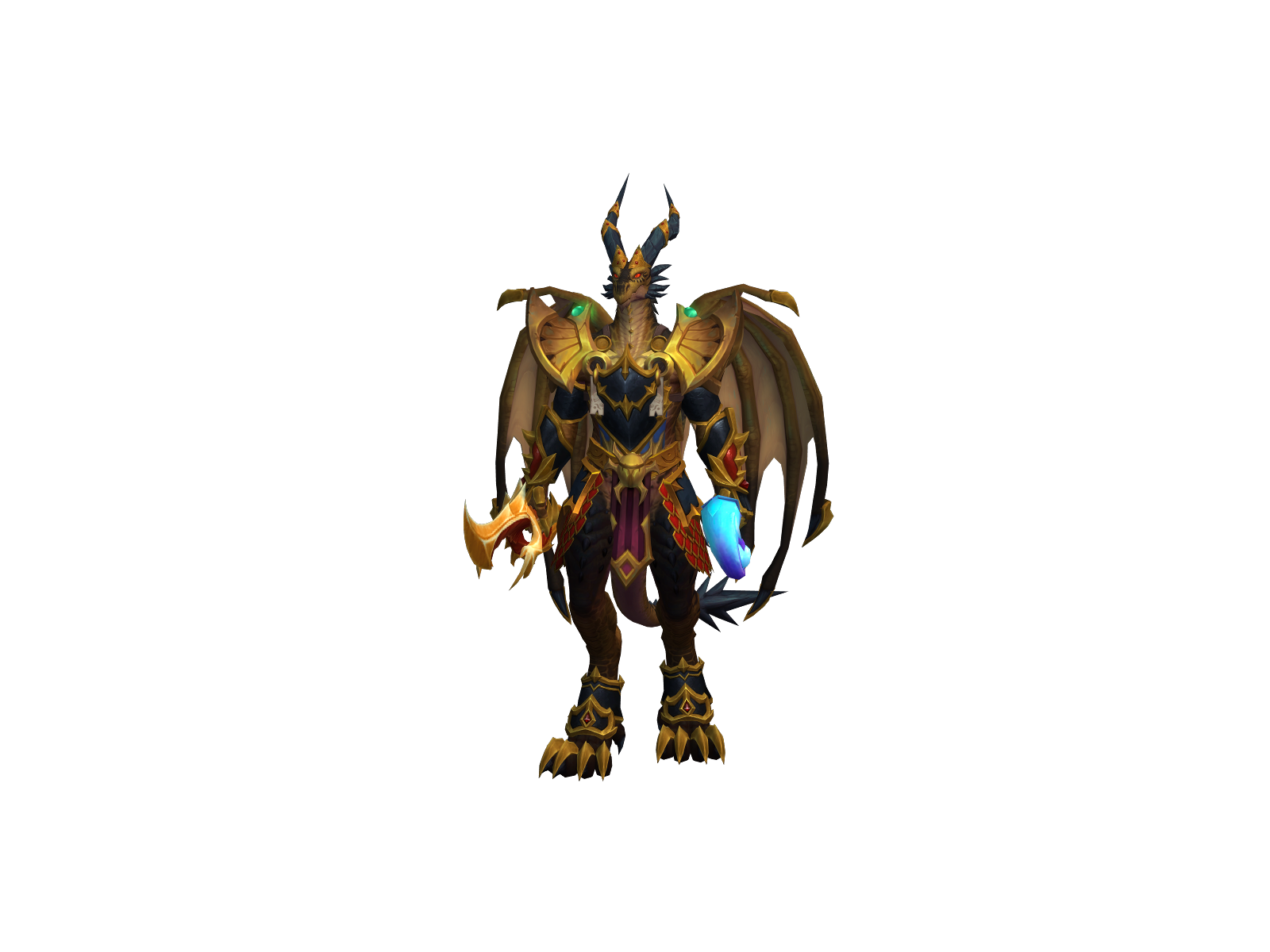 Talth 3D character render