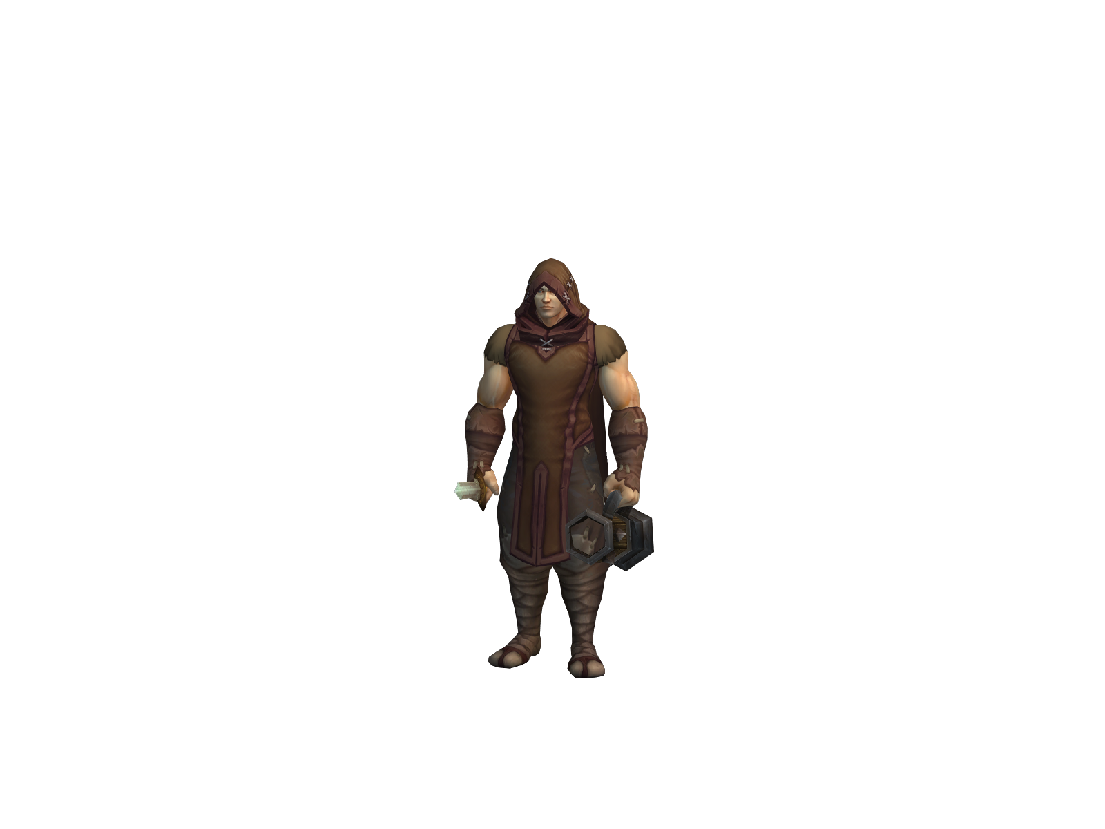 Rickroll 3D character render
