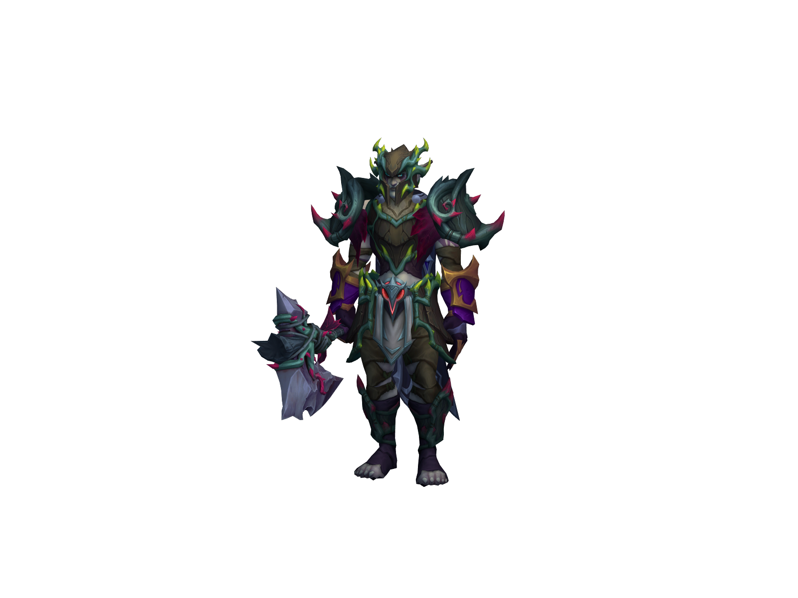 Iraas 3D character render