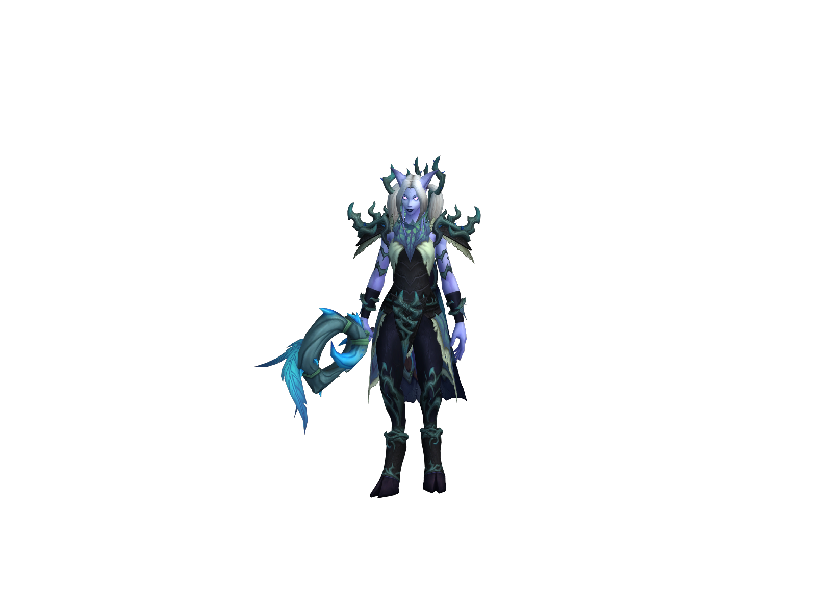 Lyxri 3D character render