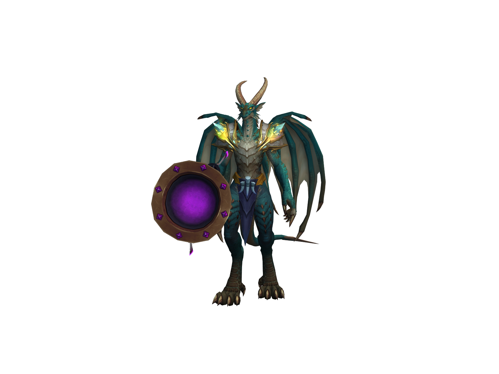 Azyrna 3D character render
