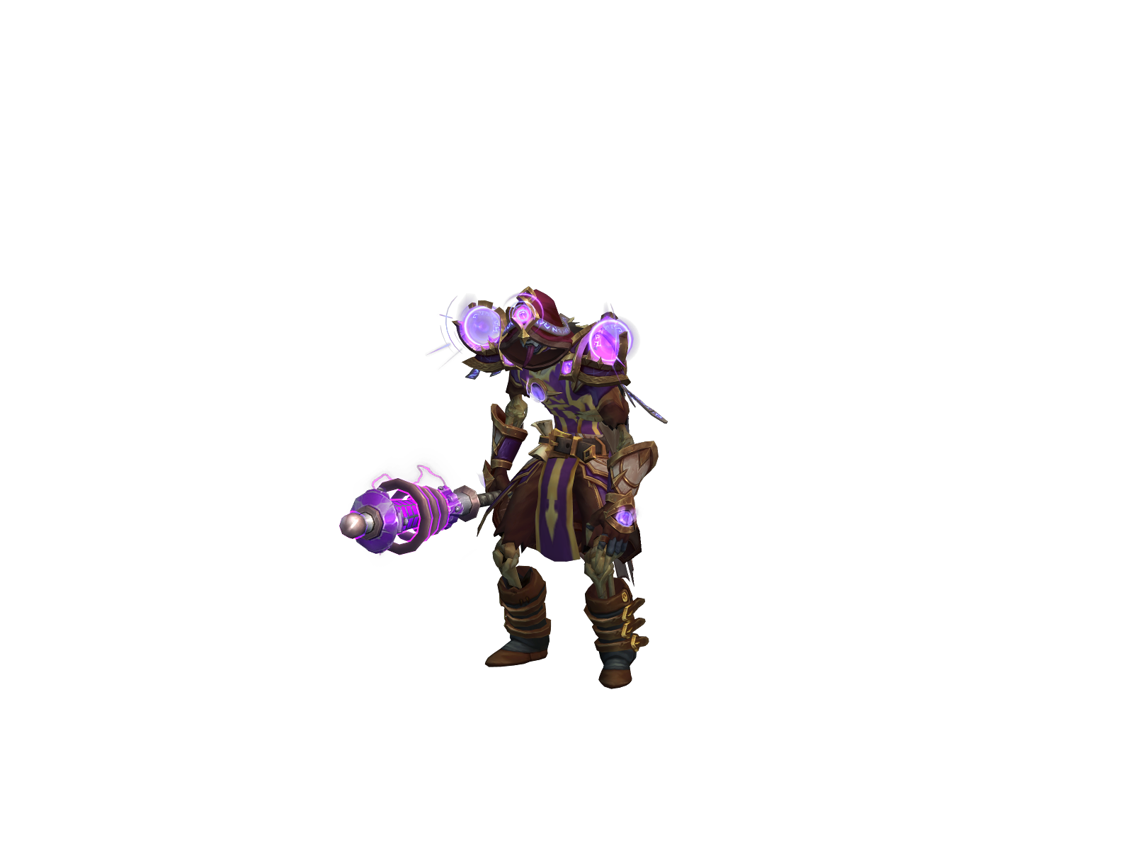 Ashrack 3D character render