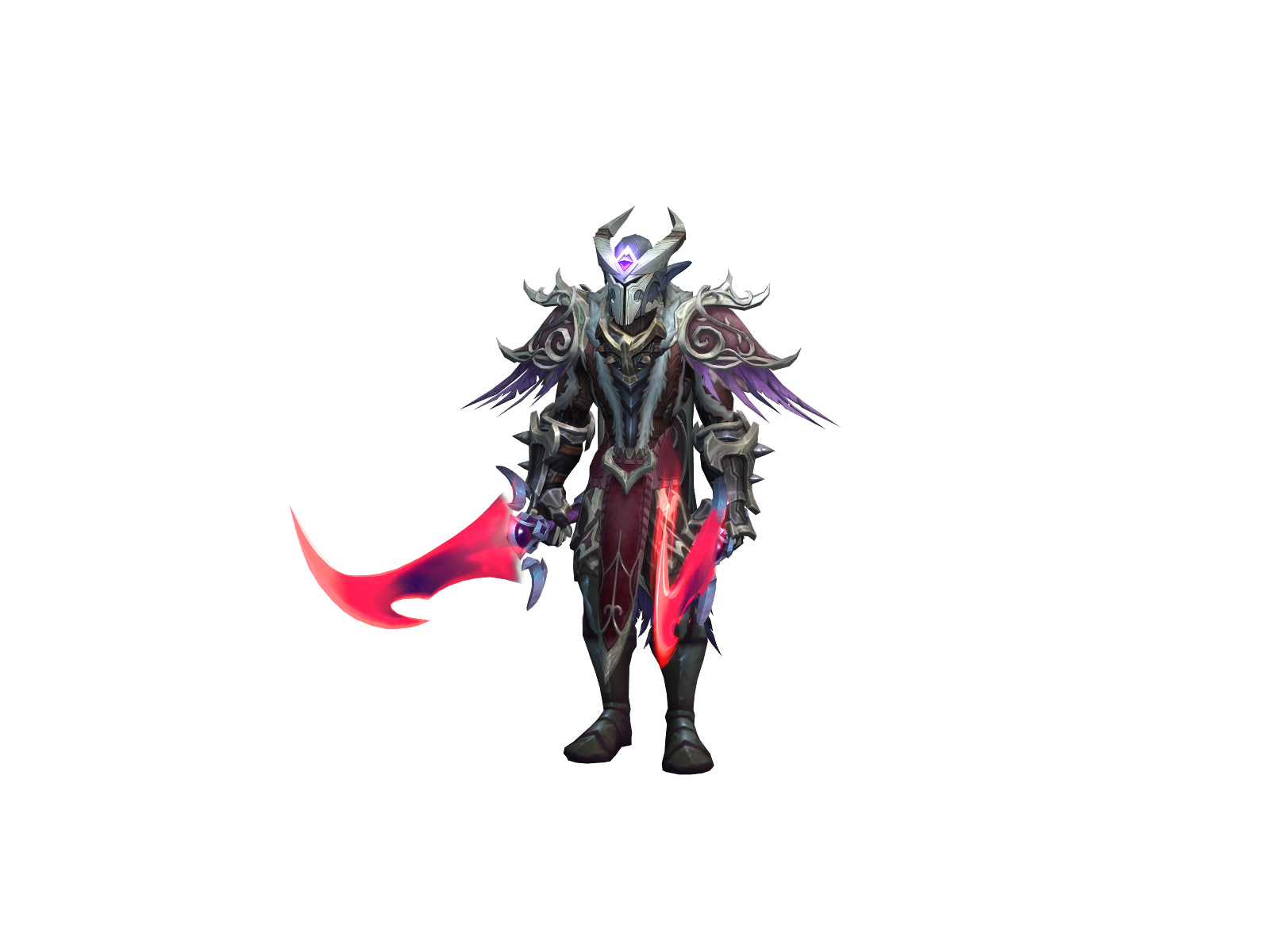 Maverran 3D character render