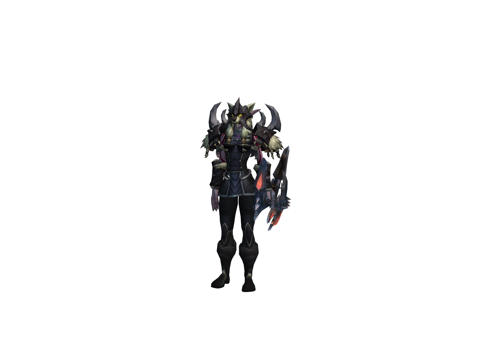 Shrunkk 3D character render