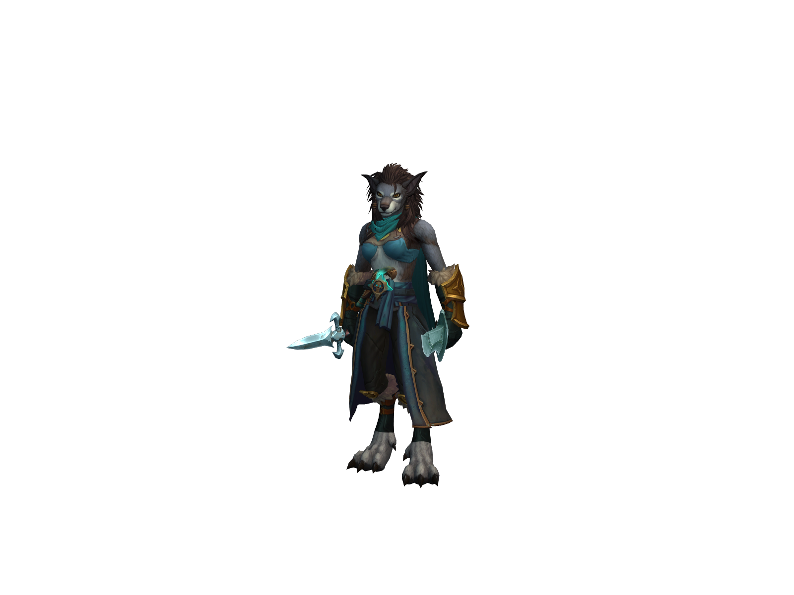 Voiders 3D character render