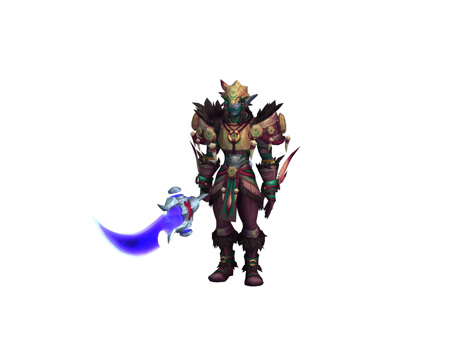 Xexexexexexe 3D character render