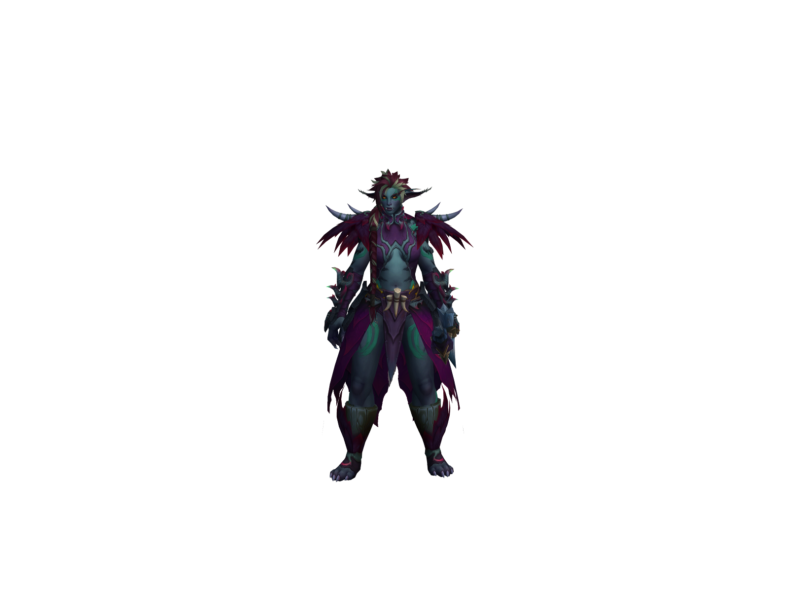 Syreñ 3D character render